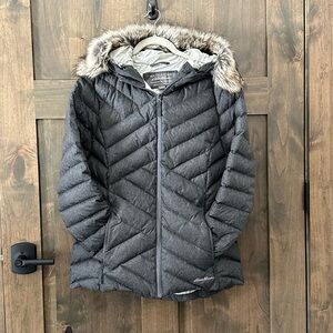 Eddie Bauer Slate Mountain Down Jacket